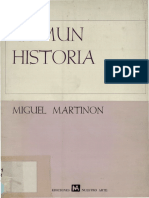 Común historia - Miguel Martinón