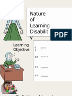 Nature of Learning Disability
