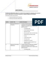 Mechanical Maintenance Manual