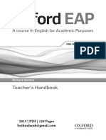 Oxford EAP B1 Pre-Intermediate Teacher_s Handbook