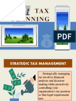 Tax Planning - BSMA 3D - Group 1