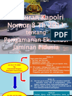 Perkap 8 Tahun 2011 TTG Pengamanan Eksekusi Jaminan Fidusia (Kompol Mugiman, SH, MH)