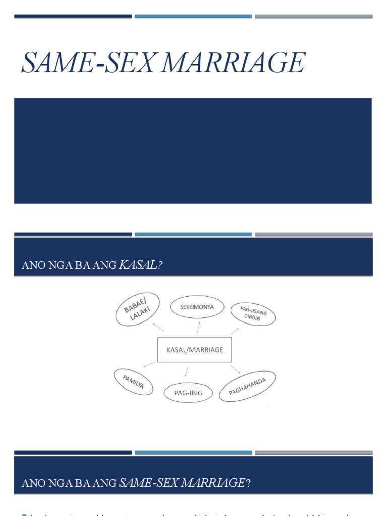 Same Sex Marriage | PDF