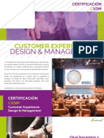 Certificación XDM: Customer Experience