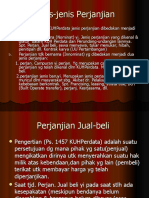 Hukum Bisnis 11 - Jenis-Jenis Perjanjian