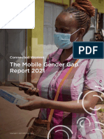 GSMA The Mobile Gender Gap Report 2021