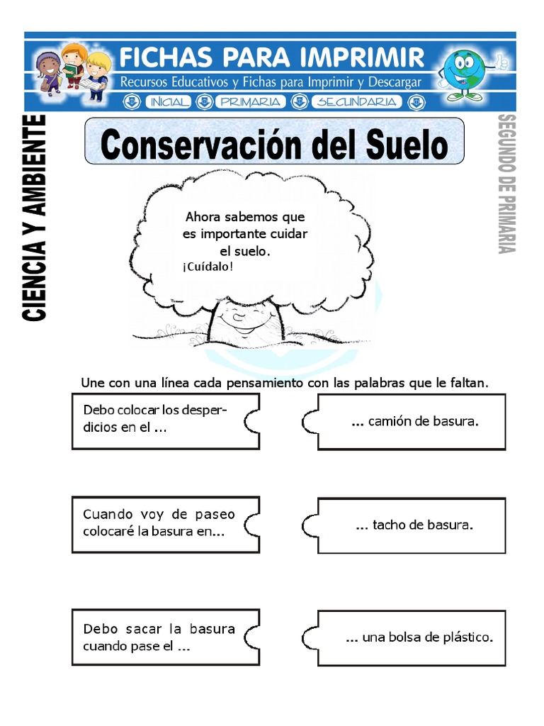Cuidado del Suelo para Niños de Primaria | PDF | Hogar, jardinería y ...