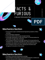 Facts & Furious: A General Information Quiz