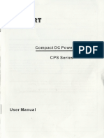 Manual CPS-3010