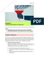 Handout - Educ90 - 3. Curriculum Planning