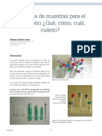 Recogida Muestras Laboratorio PDF