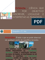 Apresentação Paisagens