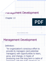 Management Development: Werner & Desimone (2006) 1