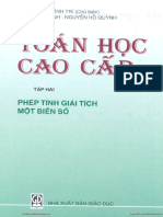 Toán Cao Cấp - Tập 2 Phép Tính Giải Tích Một Biến Số by Nguyễn Đình Trí (Chủ Biên) - Tạ Văn Đĩnh - Nguyễn Hồ Quỳnh