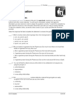 Unit 5 Evaluation (Earth Science)