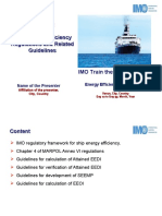 Ship Energy Efficiency Regulations and Related Guidelines