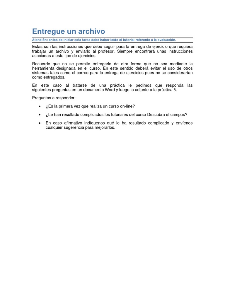 Práctica 3 - Español | PDF | Crecimiento personal y profesional | Artes ...