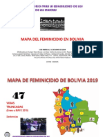 MAPA FEMINICIDIOS Enero A Mayo 31 2019