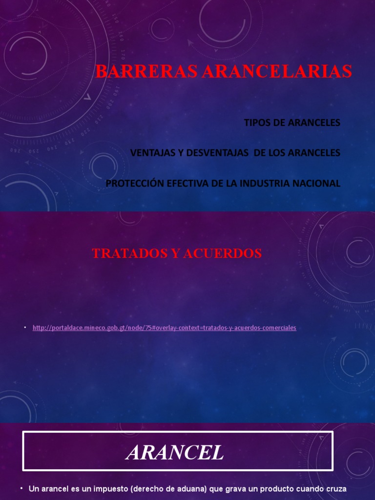 Tipos y Efectos de los Aranceles | PDF | Arancel | Proteccionismo