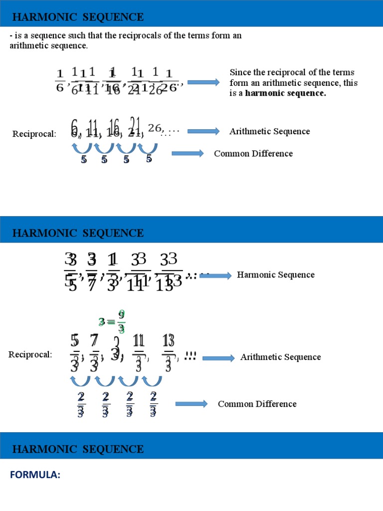 Harmonic Sequence | PDF | Mathematics | Mathematical Analysis