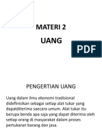 Materi 2-3 Uang