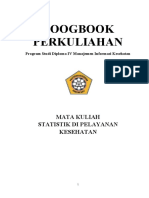 Logbook Statistik Di Pelayanan Kesehatan