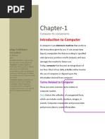 Chapter-1: Introduction To Computer