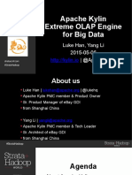 Apache Kylin - Extreme OLAP Engine For Hadoop Presentation