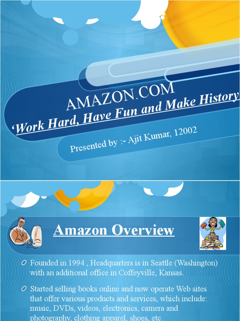Amazon's Evolution: From Online Bookseller to Global E-commerce Giant  PDF  E Commerce 