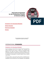 International Standards For The Professional Practice of Internal Auditing