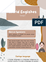 World Englishes