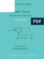 (Clay Sanskrit Library) Bhatti, Oliver Fallon - Bhatti's Poem - The Death of Ravana-NYU Press (2009)