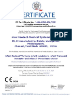 EU CE Cert For Infant Radiant Warmer Infant IncubatorTransport Incubator IRW RP Resuscitator - PG 1