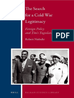 (Balkan Studies Library 22) Niebuhr Robert Edward - The Search For A Cold War Legitimacy - Foreign Policy and Tito's Yugoslavia-Brill Academic Publishers (2018)