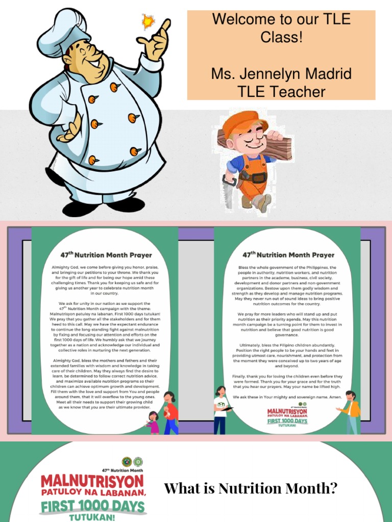 Nutrition Month Pdf Pdf