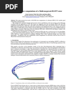 3D CFD Rotor Computations of A Multi-Megawatt HAWT Rotor: Jesper Laursen, Peder Enevoldsen and Søren Hjort