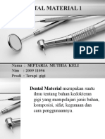 Muthia Keli Dental Materia.