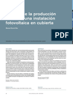 Calculo Produccion Anual Fotovoltaica Conectada