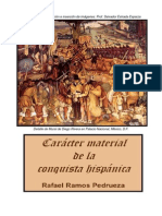 Carácter material de la conquista hispánica de Rafael Ramos Pedrueza