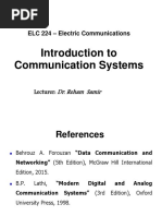 1 Introduction To Communication System