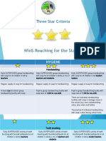 Three Star Criteria: Wins Reaching For The Stars