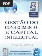 Gestão do Conhecimento e Capital Intelectual