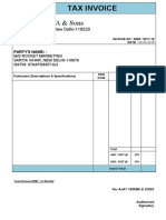 GST Invoice Format No. 25