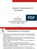 Image Segmentation, Representation & Description