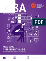 MBA 5002 - Assessment Guide