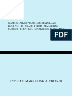 Strategic Marketing Managment