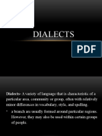 Dialects