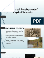 Historical Development of Physical Education: Carla Mae C. Pomentil, LPT