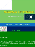 Meaning, Definition and Characteristics of Nursing Profession