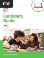 Candidate Guide: Aptis